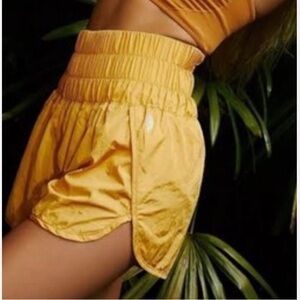 NEW FP Movement |  Athletic Shorts in Honey Mallow | Small
